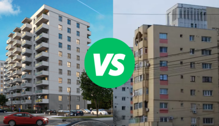 Apartament nou în București vs vechi – avantaje și dezavantaje